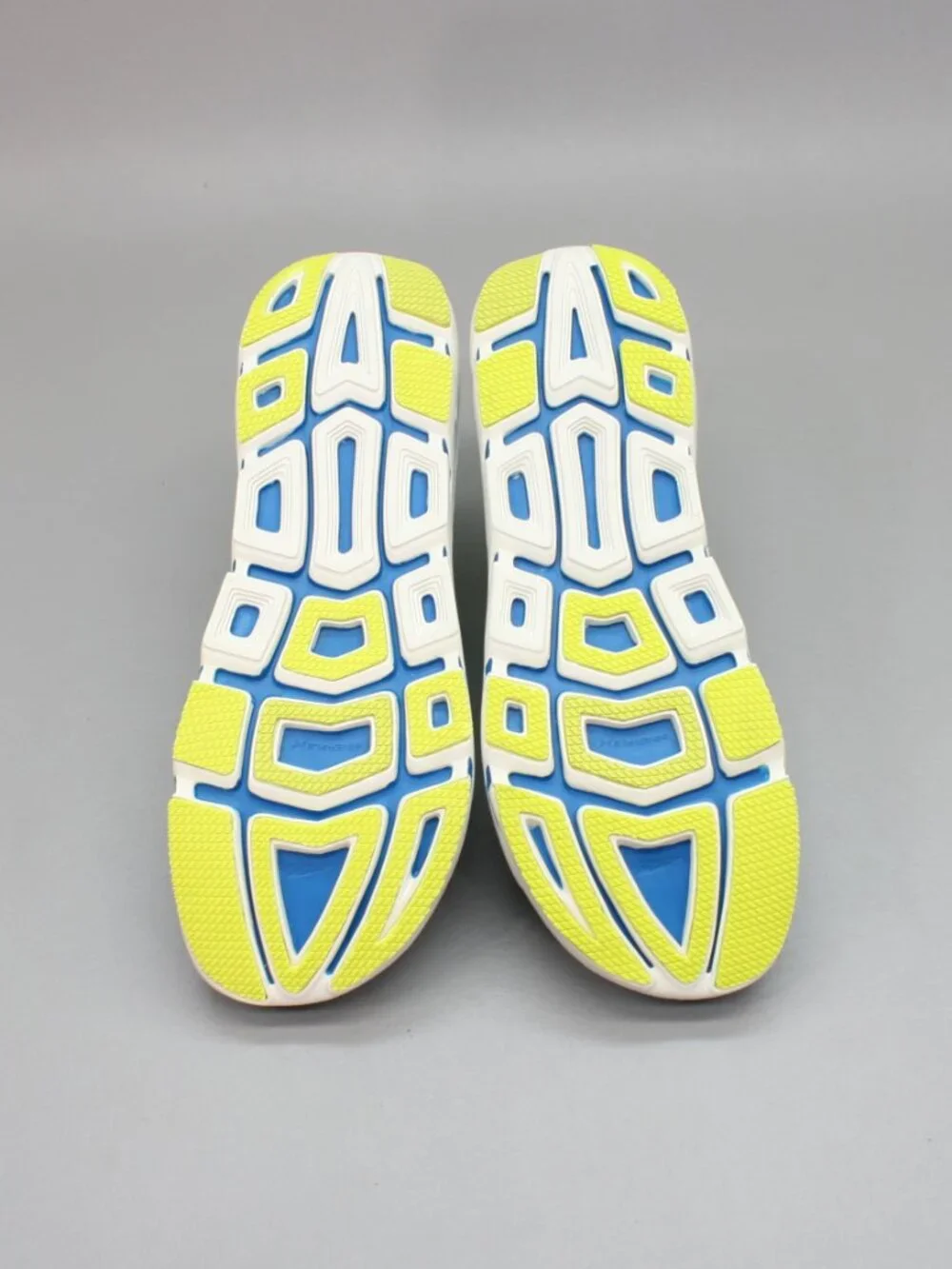 Altra Men's 11.5 Duo Blue Yellow Road Running Zero Drop Shoes Sneakers AFM1838F